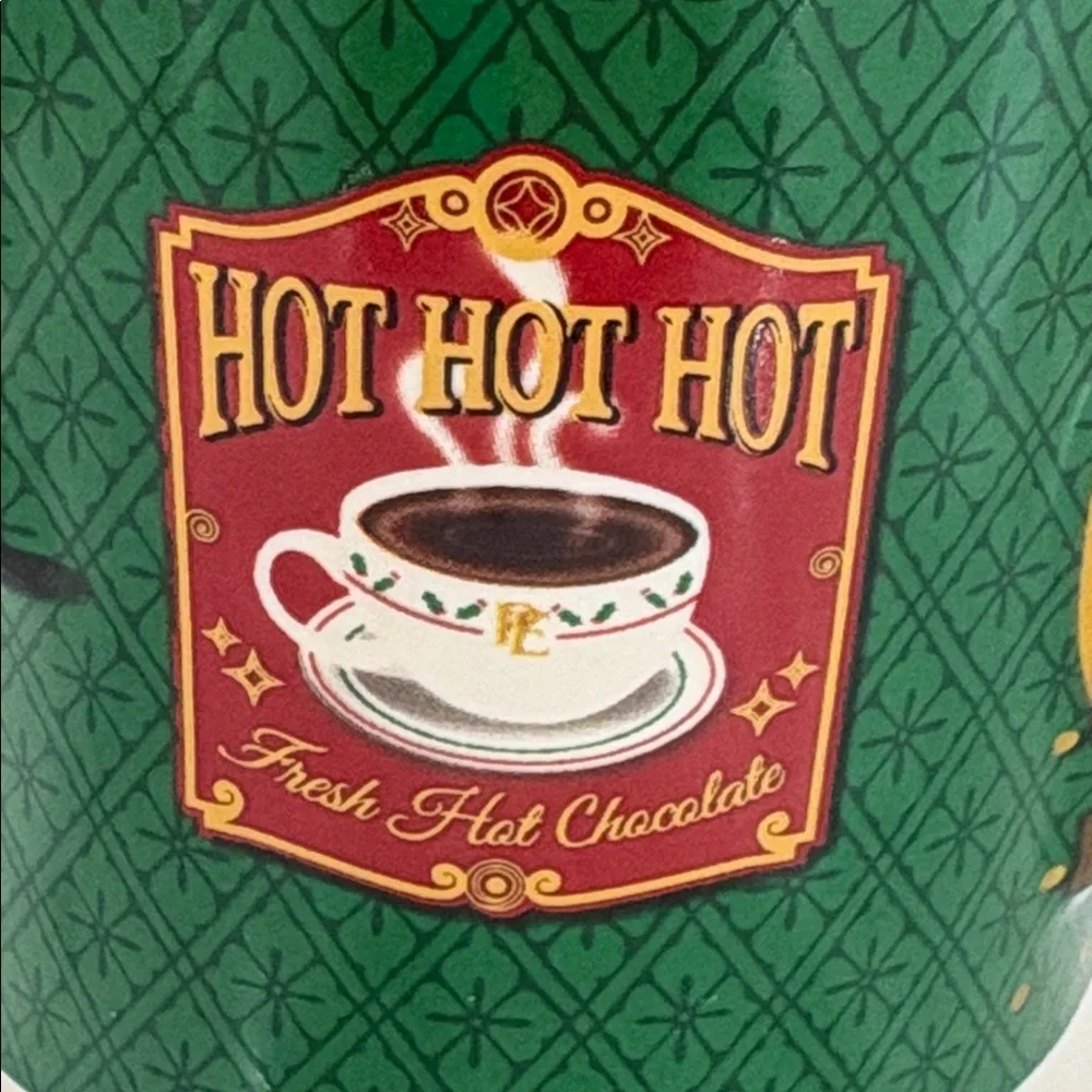 Polar Express Believe Mug Set 3D‎ Relief Set of 3 Christmas Cocoa Cups
